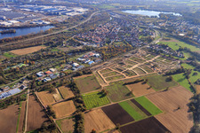 New development area Niederwiesen Paul-Klee-Ring in Wörth am Rhein in the state Rhineland-Palatinate, Germany