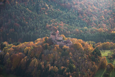 Erlenbach, Berwartstein Castle in Erlenbach bei Dahn in the state Rhineland-Palatinate, Germany