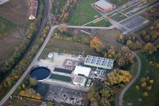 Landau in der Pfalz in the state Rhineland-Palatinate, Germany seen from above