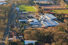 Lanzet Quarter from the east in Herxheim bei Landau in the state Rhineland-Palatinate, Germany