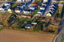 Freight forwarding property on the B427 in Minfeld in the state Rhineland-Palatinate, Germany