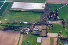 Aerial photograpy of Riding stable Spieß and MRC-Harthausen in Harthausen in the state Rhineland-Palatinate, Germany