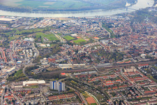 Friedrich-Ebert-Straße in Speyer in the state Rhineland-Palatinate, Germany
