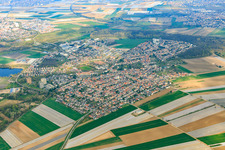 View from the southeast in Neuhofen in the state Rhineland-Palatinate, Germany