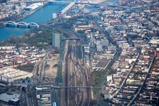 Main station, castle in the district Innenstadt in Mannheim in the state Baden-Wuerttemberg, Germany
