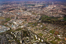 District Vogelstang in Mannheim in the state Baden-Wuerttemberg, Germany