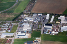 Industrial estate and company settlement Robert-Bosch-Str. in Bensheim in the state Hesse