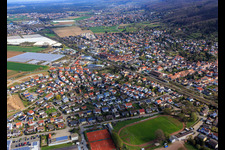Meadow Promenade W in Zwingenberg in the state Hesse, Germany