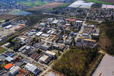 Sandwiesen industrial area in the district Sandwiese in Alsbach-Hähnlein in the state Hesse, Germany