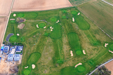 Golf Sport Park Groß-Zimmern in Groß-Zimmern in the state Hesse, Germany from above