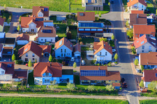 Maple Trail in Steinweiler in the state Rhineland-Palatinate, Germany from above