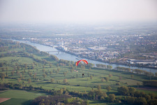 Oblique view of Worms in the state Rhineland-Palatinate, Germany