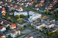 Industrial estate and company settlement Track&Trace Academy und Europa Hotel in the district Auerbach in Bensheim in the state Hesse out of the air