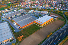 Alnatura distribution center in Lorsch in the state Hesse, Germany