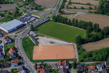 SV Hagenbach sports fields in Hagenbach in the state Rhineland-Palatinate, Germany