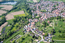 Village view in the district Neulauterburg in Berg (Pfalz) in the state Rhineland-Palatinate
