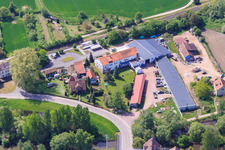 Station Berg(Pfalz) and Metaex GmbH in Berg in the state Rhineland-Palatinate, Germany