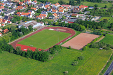 District sports facility Deidesheim of TSG 1849 Deidesheim eV in Deidesheim in the state Rhineland-Palatinate, Germany