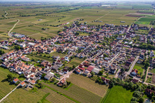 From the southwest in Niederkirchen bei Deidesheim in the state Rhineland-Palatinate, Germany