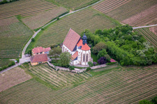 Churches building the chapel Wallfahrtskirche Maria in Weingarten in Volkach in the state Bavaria, Germany