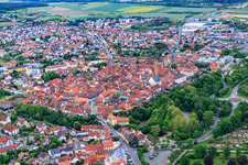 Hindenburg Park in Volkach in the state Bavaria, Germany