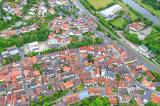 Bachstr in Schonungen in the state Bavaria, Germany