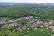 Hennebergstr in the district Mainberg in Schonungen in the state Bavaria, Germany