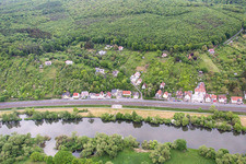 Steinbergstr in the district Mainberg in Schonungen in the state Bavaria, Germany