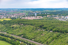 Mainleite and Bismarckhöhe in Schweinfurt in the state Bavaria, Germany