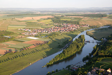 Power plant Wipfeld in the Main in Wipfeld in the state Bavaria, Germany