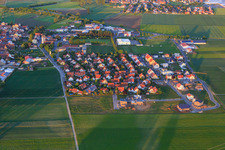 Mohnweg new development area in the district Unterspiesheim in Kolitzheim in the state Bavaria, Germany