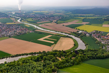 Weserbogen in Hameln in the state Lower Saxony, Germany