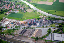 Technical facilities of ProFagus limted producing Buchen Grill char coal in the district Lippoldsberg in Bodenfelde in the state Lower Saxony