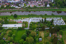 Motorhome parking space Flossplatz, Höxter in Höxter in the state North Rhine-Westphalia, Germany