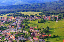 Tennis Club Dobel eV at the Kurpark in Dobel in the state Baden-Wuerttemberg, Germany