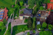 Spa administration Dobel at the spa park in Dobel in the state Baden-Wuerttemberg, Germany
