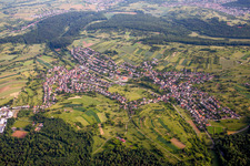 From the south in the district Gräfenhausen in Birkenfeld in the state Baden-Wuerttemberg, Germany