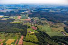 From the south in the district Diefenbach in Sternenfels in the state Baden-Wuerttemberg, Germany