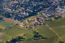 New development area Im Wingert in the district Pleisweiler in Bad Bergzabern in the state Rhineland-Palatinate, Germany