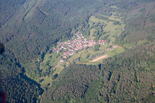 Town View of the streets and houses of the residential areas in Boellenborn in the state Rhineland-Palatinate