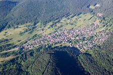 Town View of the streets and houses of the residential areas in Birkenhoerdt in the state Rhineland-Palatinate
