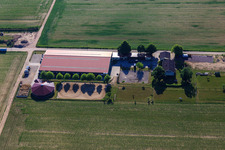 Equestrian center Fohlenhof in Steinweiler in the state Rhineland-Palatinate, Germany