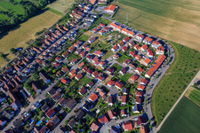 Aerial photograpy of On the high trail in Kandel in the state Rhineland-Palatinate, Germany