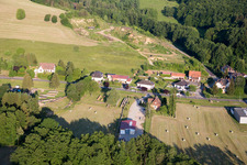 Lembach in the state Bas-Rhin, France out of the air