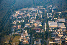 KIT Campus North in the district Leopoldshafen in Eggenstein-Leopoldshafen in the state Baden-Wuerttemberg, Germany out of the air