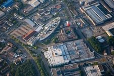 Aerial view of SEW Eurodrive in Bruchsal in the state Baden-Wuerttemberg, Germany