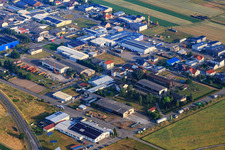 GQG Ostendstraße with Pizza Lorenzo GmbH and Spedition Lauinger in Hambrücken in the state Baden-Wuerttemberg, Germany