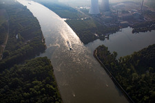 Old Rhine in the district Mechtersheim in Römerberg in the state Rhineland-Palatinate, Germany