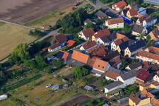 Mühlgasse in Zeiskam in the state Rhineland-Palatinate, Germany