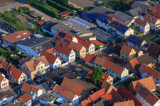 Main Street in Zeiskam in the state Rhineland-Palatinate, Germany